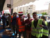 البركة فى الشباب .. طوابير أمام اللجان بثانى أيام  الاستفتاء على تعديل الدستور