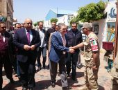 صور.. السيد البدوى يدلى بصوته فى الاستفتاء على التعديلات الدستورية بالمنوفية