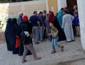 إقبال كثيف للتصويت فى الاستفاء على التعديلات الدستورية بالحوامدية