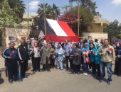 صور.. أعضاء نادى الطيران يدلون بأصواتهم فى الاستفتاء على التعديلات الدستورية