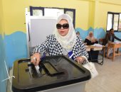 فيديو ..عفاف شعيب تدلى بصوتها فى التعديلات الدستورية.. وتؤكد: نزلت عشان مصلحة مصر