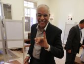 جمال علام يدلى بصوته فى الاستفتاء على التعديلات الدستورية.. صور