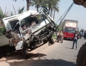 مصرع طفلين وإصابة سائق فى حادث إنقلاب سيارة بسوهاج 
