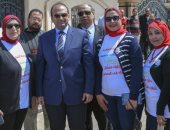 المشاركون فى الاستفتاء لنائب محافظ الإسكندرية: "إحنا جايين عشان بنحب مصر"