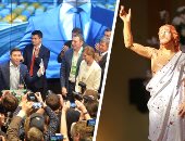 صور.. العالم هذا الصباح.. ارتفاع عدد قتلى هجمات الكنائس والفنادق بسريلانكا إلى 290 ونحو 500 جريح.. زيلينسكى يحتفل بفوزه بانتخابات الرئاسة فى أوكرانيا.. وغرق مئات المنازل بسبب الفيضانات فى مدينة ریجود بكندا