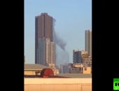 فيديو.. مياه تتدفق من سقف ناطحة سحاب جراء زلزال الفلبين.. اعرف التفاصيل