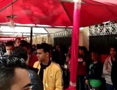 فيديو.. طوابير الشباب أمام قصر الدوبارة بجاردن سيتى فى ثالث أيام الاستفتاء