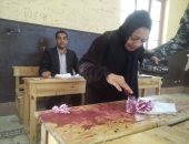صور.. السيدات يتصدرن المشهد فى اليوم الأخير للاستفتاء بالإسكندرية