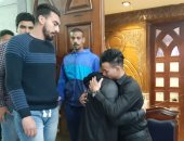 صور.. الشامي ومجلس البلدية ولاعبو المصرى وبتروجت فى عزاء والد نبيل دونجا