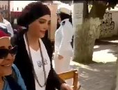 فيديو..حورية فرغلى تدلى بصوتها فى الاستفتاء على التعديلات الدستورية 