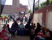 صور.. احتشاد الناخبين بلجان الطالبية للمشاركة فى الاستفتاء على تعديلات الدستور