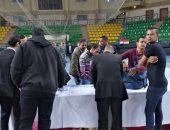 صور.. أعمال الفرز فى اللجنة العامة للاستفتاء بالبحر الأحمر