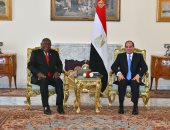 السيسى يؤكد لرئيس جنوب أفريقيا سعى مصر لتنسيق المواقف تجاه قضايا القارة