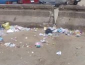 شكوى من انتشار القمامة بشارع الحى بالمرج