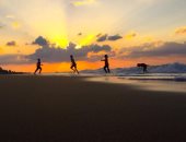 "عبد الله" يشارك بأجمل الصور لمدينة العريش فى ذكرى تحرير سيناء