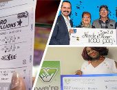 ولا كان عالبال.. جوائز يانصيب غيرت حياة أصحابها × آخر لحظة.. شخص يفوز بـ1.6 مليار دولار.. رجل يحصل على 24 مليون دولار قبل انتهاء تذكرته بيومين..سيدة تجد تذكرة فائزة داخل كتاب..وأمريكية تكسب 30 مرة فى يوم واحد