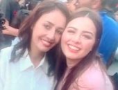 شاهد.. حلا شيحا مع هنادى فى كواليس "زلزال"