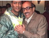 صورة.. محمد رمضان وأحمد صيام فى كواليس "زلزال"