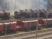 السيطرة على حريق بالقرب من حوش الفرز للسكة الحديد بسوهاج