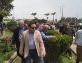 صور.. افتتاح ساعة الزهور التاريخية وسط الإسكندرية بعد التطوير