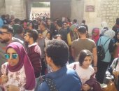 إقبال كبير على قلعة قايتباى من زائرى الإسكندرية خلال شم النسيم