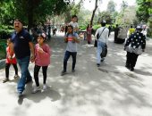 "اللمة تحلى فى شم النسيم".. إقبال كبير من المواطنين على حديقة الحيوان