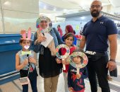 صور.. مصر للطيران تحتفل مع المسافرين بأعياد الربيع وشم النسيم 