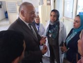 وكيل "صحة الإسكندرية" يتفقد مستشفى الحميات للوقوف على مستوى الخدمة