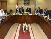 صور.. غادة والى تعلن 100 قرية فى أسيوط ضمن مبادرة حياة كريمة