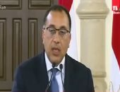 رئيس الوزراء: الرئيس السيسى أكد أن أمن لبنان من أمن مصر