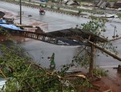 مصرع 8 أشخاص وإصابة اثنين فى إعصار جنوبى الصين
