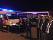 رئيس مصر للطيران يستقبل جثمان مضيف توفى أثناء رحلة الشركة إلى بروكسل