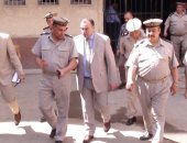 صور.. مدير أمن المنوفية يتفقد خدمات التأمين بمدينة شبين الكوم