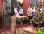 شاهد مراسم تتويج ملك تايلاند برفقة زوجته الجديدة "سوتيدا"