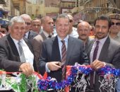  محافظ بني سويف يفتتح تطوير ميدان المحطة ضمن خطة استعادة الشكل الحضارى