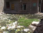 قارئ يشكو من كسر خط الصرف الرئيسى بحى الزهور محافظة دمياط