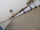 صور.. الخدمات الأرضية بمصر الطيران تصنع 75 عربة نقل حقائب جديدة