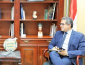 وزير الآثار يستقبل سفير اليابان بالقاهرة لبحث سبل التعاون 