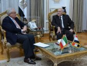 سفير إيطاليا بالقاهرة يؤكد للعصار رغبة بلاده إقامة مشروعات صناعية مع مصر