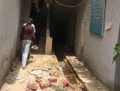 شكوى من تكسير مدخل سجل مدنى المعادى