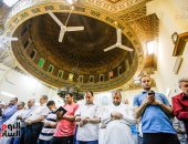 صلاة التراويح ثالث أيام رمضان بمسجد مصطفى محمود