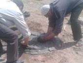 استجابه لـ" اليوم السابع" محافظ الغربية يأمر بغلق بيارة صرف صحى مفتوحة بالمحلة