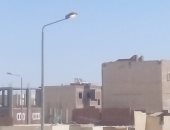 شكوى من إنارة أعمدة الكهرباء صباحا فى العاشر من رمضان 