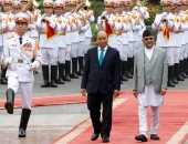 رئيس وزراء فيتنام يستقبل نظيره النيبالى بعرض عسكرى لقوات حرس الشرف
