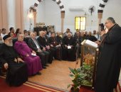 محافظ بورسعيد يشهد احتفال كنيسة الظهور الأسقفية بمرور 130 عاما على تأسيسها