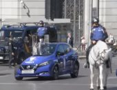 شاهد.. مدريد تستقبل الكأس ذات الأذنين استعدادا لنهائى دورى أبطال أوروبا