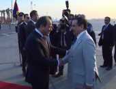 فيديو.. استقبال الرئيس عبد الفتاح السيسى لملك البحرين بالقاهرة