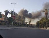 السيطرة على حريق داخل مصنع ملابس فى 15 مايو دون إصابات