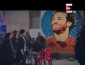 جرافيتى "محمد صلاح" يظهر فى الحلقة الثامنة من مسلسل مصطفى خاطر