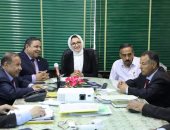 نائب محافظ الوادى الجديد تناقش استعدادات امتحانات المرحلة الثانوية بالمحافظة 